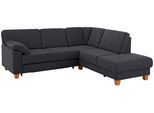Ecksofa HOME AFFAIRE "Belfort L-Form", grau (anthrazit), B:243cm H:88cm T:91cm, Struktur fein ( 100% Polyester);Luxus-Microfaser ALTARA NUBUCK (100% Polyester);Luxus-Microfaser Vintageoptik(100% Polyester), Sofas, Ecksofa, mit Federkern, wahlweise mit Bettfunktion und Stauraum