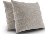 Sofakissen SIT & MORE "Jazz", beige (linen), B:60cm H:60cm T:8cm, 100% Polyester, Polsterauflagen, Sofakissen, 2er Kissen-Set wahlweise in drei Größen