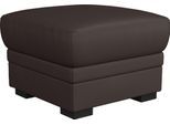 Hocker COTTA "Marcus", braun (mud), B:68cm H:45cm T:68cm, 64% Polyurethan, 25% Polyester, 11% Baumwolle, Hocker, Hocker, mit Stauraum