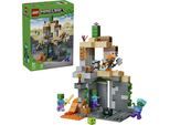 Konstruktionsspielsteine LEGO "Zombieverlies (21587), LEGO Minecraft", bunt, Spielbausteine, Kinder, Kunststoff, Konstruktionsspielsteine, Made in Europe