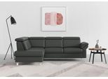 Ecksofa SIT & MORE "Arngast L-Form", grau (anthrazit), B:245cm H:84cm T:194cm, Sofas, Ecksofa, inklusive Kopfteilverstellung und Federkern