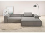 Ecksofa HOME AFFAIRE "Watertown, modernes XXL L-Form, 306 cm breit", grau, B:306cm H:68cm T:191cm, 95% Polyester, 5% Nylon, Sofas, Ecksofa, Großzügiges Lounge-Sofa mit viel Platz für die Familie
