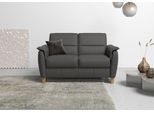 2-Sitzer HOME AFFAIRE "Palmera, B: 149 cm", braun (mocca), B:149cm H:89cm T:89cm, Luxus-Microfaser (100% Polyester);Struktur (100% Polyester);Luxus-Microfaser in Lederoptik (100% Polyester), Sofas, 2-Sitzer, mit Federkern