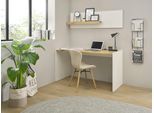 Büromöbel-Set HOME AFFAIRE "CiTY/GiRON", weiß, B:143cm H:180cm T:63cm, Arbeitsmöbel-Sets, Büromöbel-Set