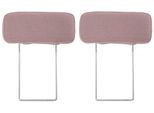 Sofa-Kopfstütze HOME AFFAIRE "Palace", rosa (rose), B:52cm H:22cm T:12cm, Struktur fein (100% Polyester);Struktur (100% Polyester);Luxus-Microfaser Lederoptik (100% Polyester), Kopfstützen, Sofa-Kopfstütze, Kopfstützen passend zur "Palazzo"-Serie