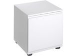 Schuhschrank HEINE HOME, weiß, B:40cm H:41,5cm T:38,5cm, Kunststoff, MDF, Schränke, Schuhschrank