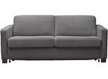 Schlafsofa HOME AFFAIRE "Vionelle, 2,5-Sitzer mit Kaltschaummatratze nach Wahl, Breite 186 cm", grau (schwarz, grau), B:186cm H:81cm T:98cm, 88% Polyester, 12% Polyacryl, Sofas, Schlafsofa, Dauerschläfer mit wahlweise Standard- oder Premium-Matratze