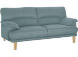 3-Sitzer TRENDMANUFAKTUR "Cecilia, Sofa in italienischem Design", grün (mint), B:200cm H:87cm T:90cm, Sofas, 3-Sitzer, mit tollem Sitzkomfort, extrabequeme Armlehnen, Holzfüße