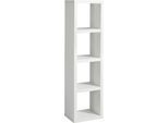 Regalwürfel HEINE HOME, weiß, B:39,5cm H:147cm T:29,5cm, MDF, Regale, Regalwürfel