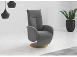 TV-Sessel HOME AFFAIRE "Glendale", grau, B:75cm H:112cm T:82cm, 90% Polyester, 10% Polyamid, Sessel, TV-Sessel, wahlweise mit Aufstehhilfe, 2 Motoren und Akku