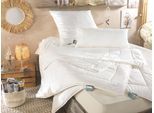 Baumwollbettdecke FAN "African Cotton", beige, B:135cm L:200cm, Bezug: 100% Baumwolle. Füllung: 100% Lyocell (TENCEL™), Bettdecken, Baumwollbettdecke, Bettdecke in 135x200 oder 155x220 cm, Winter oder Sommer