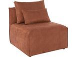Sessel OTTO HOME "Nöre", braun (cognac), B:82cm H:86cm T:90cm, Samtoptik (100% Polyester);Struktur (100% Polypropylene);Webstoff (100% Polyester);Struktur fein (100% Polyester);Luxus-Microfaser Lederoptik (100% Polyester);Baumwoll-/Leinenmix (60% Baumwolle/40% Leinen), Sessel, Sessel, Modul - zum Zusammenstellen; in vielen Bezugsqualitäten und Farben