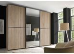 Schwebetürenschrank STAUD "Sinfonie Plus, edles Design in hochwertiger Qualität, Made in Germany", sonoma eiche, B:298cm H:240cm T:68cm, Holzwerkstoff, Schränke, Schwebetürenschrank, Mit Spiegeltüre und vier verschiedenen Ausstattungsvarianten