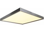 NÄVE LED Panel "Diversity", weiß (aluminiumfarben, weiß), 1, Leuchten, Energieeffiziensklasse F, incl. Rahmen, Klammern u. Seilabhängung, LED Panel