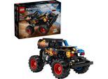 Konstruktionsspielsteine LEGO "Monster Jam Grave Digger Feuer und Eis (42219), LEGO Technic", bunt, Spielbausteine, Kinder, Kunststoff, Konstruktionsspielsteine