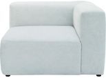 Sofa-Eckelement HOME AFFAIRE "Utvik", blau (hellblau), B:108cm H:69cm T:108cm, 95% Polyester, 5% Nylon, Polsterelemente, Sofa-Eckelement, als Modul oder separat verwendbar