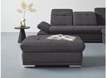 Hocker COTTA "Holiday", schwarz, B:112cm H:46cm T:72cm, 100% Polyester, Hocker, Hocker