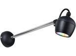 LED Gartenleuchte PAULMANN "Outdoor 230V Wall Kikolo RGBW ZigBee", grau (anthrazit), H:9cm T:41,6cm Ø:9cm, Leuchten, LED Gartenleuchte, ZigBee RGBW