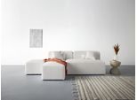 Ecksofa HOME AFFAIRE "Sundstrup L-Form", beige (natur), B:220cm H:76,5cm T:153cm, 93% Polyester, 6% Acryl, 1% Baumwolle, Sofas, Ecksofa, Modulserie, individuelle Zusammenstellung