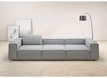 3,5-Sitzer HOME AFFAIRE "Watertown, modernes Big-Sofa XXL, 336 cm Breite, auch in Feincord", grau (light, grau), B:336cm H:68cm T:118cm, 100% Polyester, Sofas, 3 5-Sitzer, Riesiges Designersofa mit viel Platz & weichen Bezügen in Trendfarben