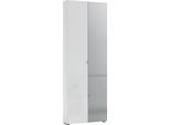 Schuhschrank HOME AFFAIRE "Tozzi", weiß, B:73,4cm H:200cm T:18,6cm, FSC-zertifizierter Holzwerkstoff, Schränke, Schuhschrank