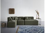 Ecksofa HOME AFFAIRE "Sundstrup L-Form", grün, B:303cm H:76,5cm T:93cm, 100% Polyester, Sofas, Ecksofa, Modulserie, individuelle Zusammenstellung