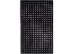 Badematte EGERIA "DOT" Gr. 3, schwarz, H:10mm, Baumwolle, Badematten, Badematte