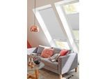 Dachfensterplissee SUNLINES "StartUp Style Honeycomb VD", weiß (weiß, weiß), B:49,3cm H:99,5cm, Obermaterial: 100% Polyester, Plissees, Dachfensterplissee, mit Führungsschienen