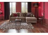Ecksofa HOME AFFAIRE "Renesse L-Form", grau (taupe), B:234cm H:90cm T:160cm, Samtvelours 100% Polyester;Luxus-Microfaser ALTARA NUBUCK (100% Polyester), Sofas, Ecksofa, lose Kissen, Keder an Sitzkissen