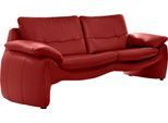 2-Sitzer PLACES OF STYLE "Luna", rot, B:185cm H:80cm T:88cm, Sofas, 2-Sitzer, in einzigartiger Optik