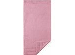 Handtücher EGERIA "Prestige", lila (mauve), B:50cm L:100cm, Walkfrottee, Obermaterial: 100% Baumwolle, Handtücher, Handtücher, Uni Programm mit Streifenbordüre, SUPIMA Baumwolle