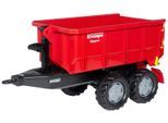Kinderfahrzeug-Anhänger ROLLY TOYS "Krampe", rot, Spielfahrzeug-Anhänger, KinderB:45cm H:51cm L:98cm, Kunststoff, Kinderfahrzeug-Anhänger, für Trettraktoren, B:45cm H:51cm L:98cm
