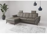 Ecksofa SIT & MORE "Zora", delphine, B:262cm H:92cm T:164cm, Sofas, Ecksofa