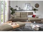Ecksofa W.SCHILLIG "broadway, Designsofa mit tollem Sitzkomfort, L-Form", schwarz (pepper s22), B:291cm H:94cm T:164cm, Flachgewebe S22 (100% Polyester), Sofas, Ecksofa, Sitztiefenverstellung, Kopfteil- & Seitenteilverstellung, Breite 291cm