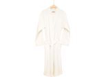 Unisex-Bademantel EGERIA "Pure" Gr. XL, ivory, XL, Baumwolle, Hausmäntel, Unisex-Bademantel, Kimono