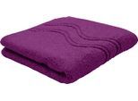 Handtuch ROSS "Cashmere feeling", pink (fuchsia), B:50cm L:100cm, Frottier, Baumwolle, Handtücher, Handtuch, 100% Baumwolle, mit Wellen-Bordüre, große Farbauswahl