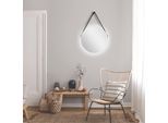 LED-Lichtspiegel TALOS, weiß (weiß matt), Ø:50cm, Spiegel, LED-Lichtspiegel, rund, mit indirekter LED Beleuchtung, matt Ø 50 cm