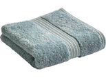 Gästehandtücher CHRISTY "SUPREME", blau (mineral blau), B:40cm L:76cm, Walkfrottier, Obermaterial: 100% Baumwolle, Handtücher, Gästehandtücher, Premium-Gästetücher in Luxusqualität, 650g/m², 40x76cm, 6er Set