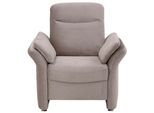 Sessel HOME AFFAIRE "Tahoma", braun (savannah), B:99cm H:103cm T:89cm, Luxus-Microfaser ALTARA NUBUCK (100% Polyester);Struktur weich (92% Polyester, 8% Nylon);NaturLEDER (echtes Rindsleder)/Kunstleder, Sessel, Sessel, Federkern-Polsterung, in 3 Bezugsqualitäten