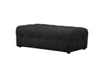 Polsterhocker HOME AFFAIRE "Nosia", schwarz, B:120cm H:47cm T:70cm, 100% Polyester, Hocker, Polsterhocker, passend zur Serie