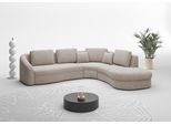 Ecksofa SIT & MORE "Jazz L-Form", grau (elefant), B:303cm H:88cm T:274cm, 100% Polyester, Sofas, Ecksofa, In weiteren Größen erhältlich