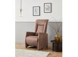 TV-Sessel SIT & MORE "Melissa", braun (haselnuss), B:71cm, 100% Polyester, Sessel, TV-Sessel, wahlweise elektrisch oder manuell verstellbar, optional Aufstehhilfe