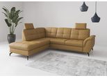 Ecksofa SIT & MORE "Zora", curry, T:212cm, Sofas, Ecksofa