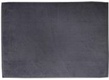 Badematte FRAMSOHN FROTTIER "Ocean Bio", grau (graphit), H:12mm, Baumwolle, Badematten, Badematte, hergestellte Badematte auch Österreich, aus Bio Baumwolle