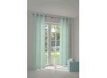 Vorhang ADAM "Easy Diamond" Gr. 2, blau, B:145cm H:175cm, Jacquard, Baumwolle (Bio-Baumwolle), Gardinen, Vorhang, aus 100% Bio-Baumwolle
