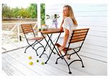 Balkonset MERXX "Schlossgarten", beige (natur), Sitzmöbel-Sets, Balkonset