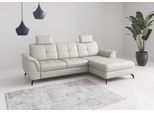Ecksofa SIT & MORE "Zora", reinweiß, B:262cm H:92cm T:164cm, Sofas, Ecksofa