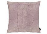 Dekokissen APELT "5470", lila (mauve, unifarben), B:49cm L:49cm, Obermaterial: 75% Polyester, 25% Baumwolle, Dekokissen_Sitzkissen_Kissenhüllen, Dekokissen
