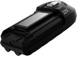 ROWENTA Zusatz-Akku "ZR009700 X-Force 8.60", grau (grau, schwarz), 22,2 V 2.500mAh, Akkumulatoren, 35 Minuten Akkulaufzeit, kompatibel mit X-Force 8.60 RH96xx, Zusatz-Akku