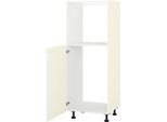 Backofen/Kühlumbauschrank KOCHSTATION "KS-Scafa", beige (magnolia), B:60cm H:150cm T:56cm, Schränke, Backofen/Kühlumbauschrank, Breite/Höhe: 60/150 cm, wahlweise Türanschlag rechts oder links